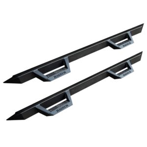 Magnum RT - RTS82FD - Drop Steps Black Textured Alloy Steel - 99-16 Ford F-250/F-350 Super Duty Crew Cab