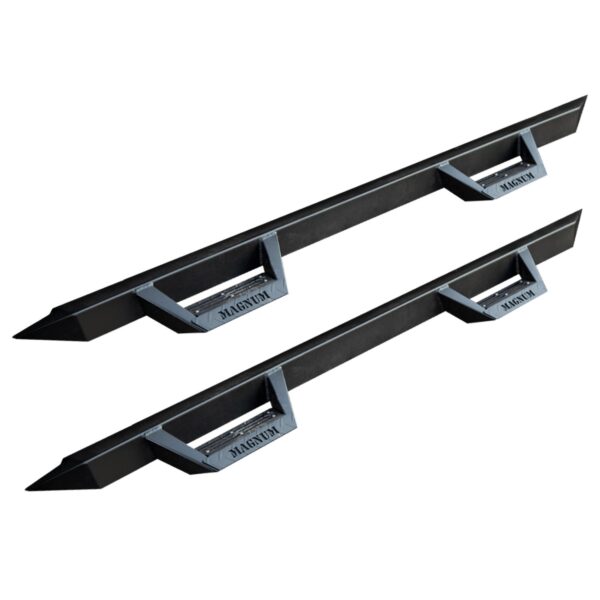 Magnum RT - RTS82FD - Drop Steps Black Textured Alloy Steel - 99-16 Ford F-250/F-350 Super Duty Crew Cab