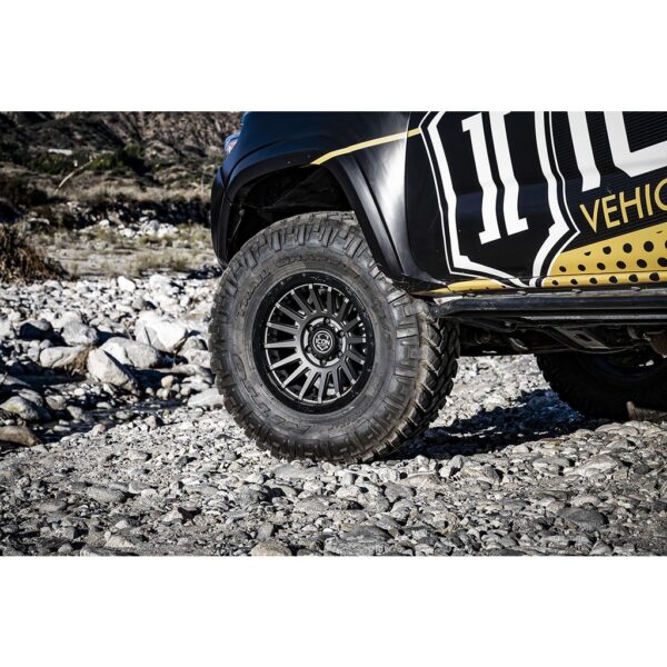 ICON Alloys Recon Pro, Charcoal, 17 x 8.5 / 5 x 5, -6mm Offset, 4.5" BS