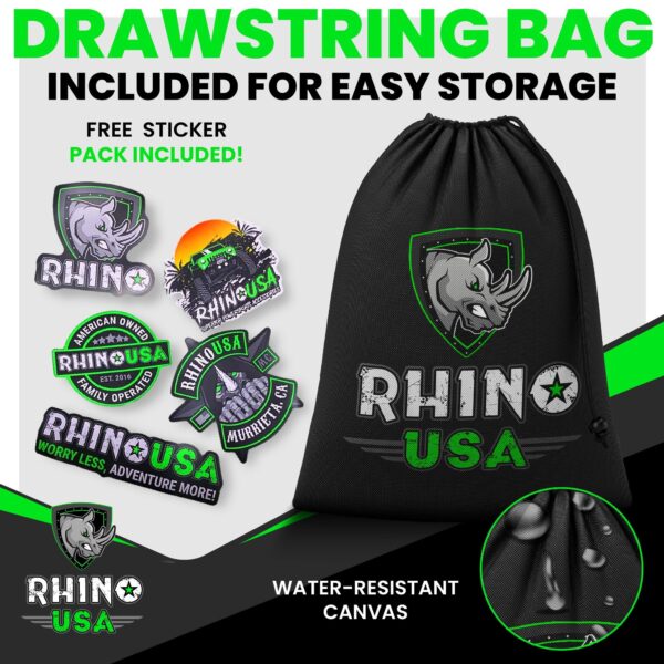 RHINO USA HEAVY-DUTY ROLL BAR GRAB HANDLES