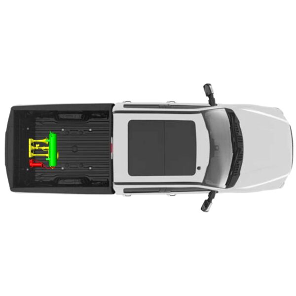 Kleinn Air Horns - SDKIT17-734STL - Ford Bolt-On Train Horn