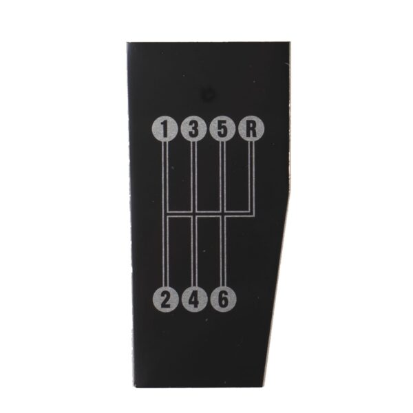 6 Speed Shift Pattern Plate: Corvette: 1968-1976