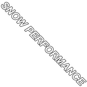 Snow Windshield Decal 40inx3in