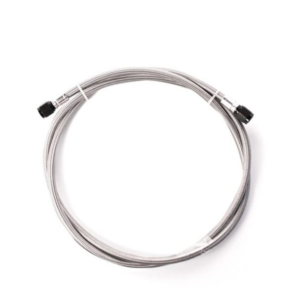 Snow Performance 1' Stainless Steel Braided Water Methanol Line (4AN BLACK)
