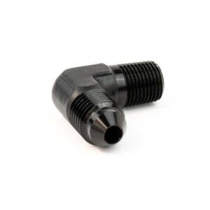 Snow Performance 1/8in NPT to 4AN Elbow Water Methanol Fitting (BLACK)