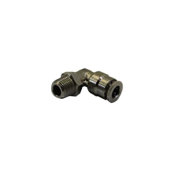 Snow Performance 1/4 To 1/8NPT Quick Connect 90deg Fitting