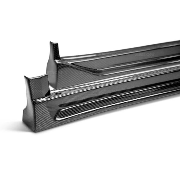 Seibon Carbon, SS0203SBIMP-CW, CW-style carbon fiber side skirts for 2002-2003 Subaru Impreza / WRX