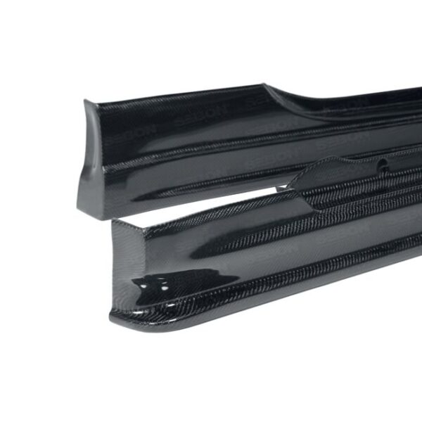 Seibon Carbon, SS0205NS350-CW, CW-style carbon fiber side skirts for 2003-2008 Nissan 350Z