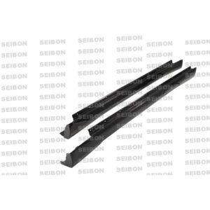 Seibon Carbon, SS0305INFG354D-TW, TW-style carbon fiber side skirts for 2003-2005 Infiniti G35 4DR