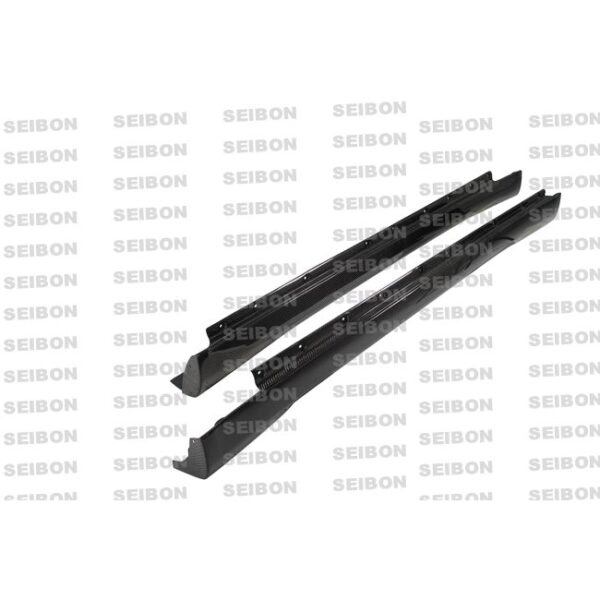 Seibon Carbon, SS0305INFG354D-TW, TW-style carbon fiber side skirts for 2003-2005 Infiniti G35 4DR