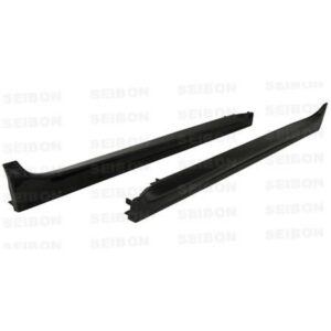 Seibon Carbon, SS0809MITEVOX-OE, OEM-style carbon fiber side skirts for 2008-2015 Mitsubishi Lancer EVO X
