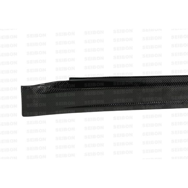 Seibon Carbon, SS0809MITEVOX-VR, VR-style carbon fiber side skirts for 2008-2015 Mitsubishi Lancer EVO X