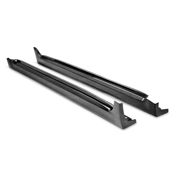 Seibon Carbon, SS0809SBIMPSTI-OE, OEM-style carbon fiber side skirts for 2008-2014 Subaru STi / 2011-2014 WRX