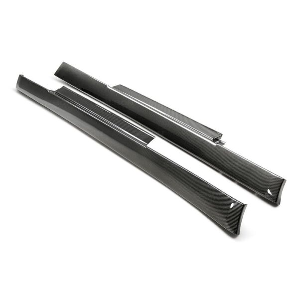Seibon Carbon, SS0910NSGTR-OE, OEM-style carbon fiber side skirts for 2009-2020 Nissan GTR