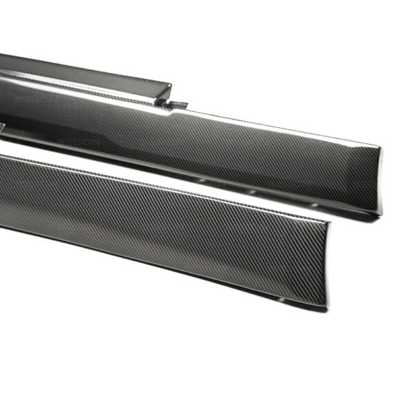 Seibon Carbon, SS0910NSGTR-OE, OEM-style carbon fiber side skirts for 2009-2020 Nissan GTR