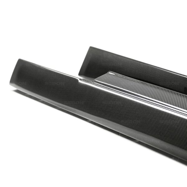 Seibon Carbon, SS0910NSGTR-OE, OEM-style carbon fiber side skirts for 2009-2020 Nissan GTR