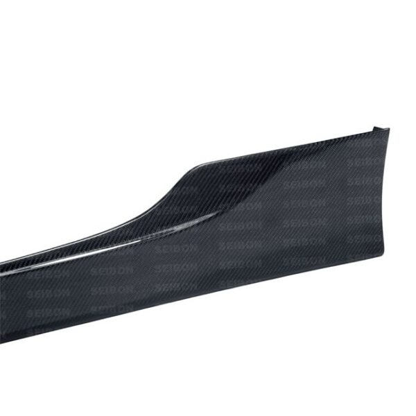 Seibon Carbon, SS1213SCNFRS-TB, TB-style carbon fiber side skirts for 2013-2020 Scion FRS / Toyota 86 / Subaru BRZ