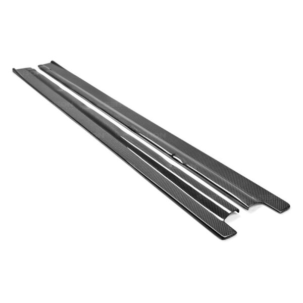 Seibon Carbon, SS12VWG7-MP, MP-style carbon fiber side skirts for 2015-2020 VW Golf MK7