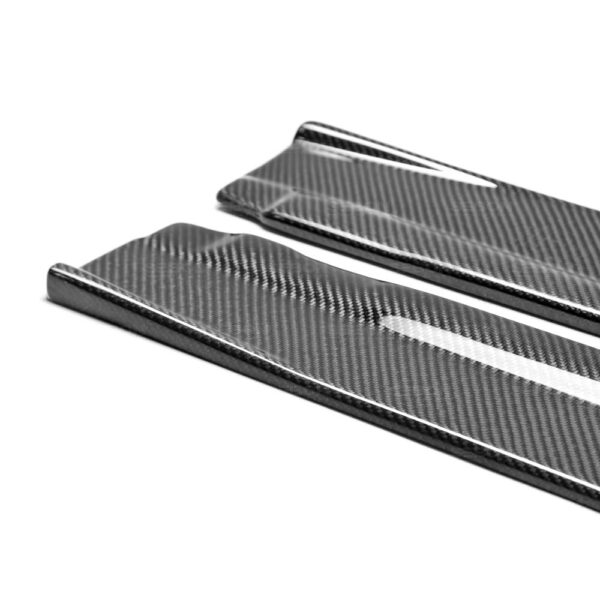 Seibon Carbon, SS12VWG7-MP, MP-style carbon fiber side skirts for 2015-2020 VW Golf MK7