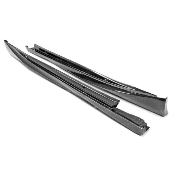 Seibon Carbon, SS14LXIS-OE, OEM-style carbon fiber side skirts for 2014-2020 Lexus IS 200T/250/300/350