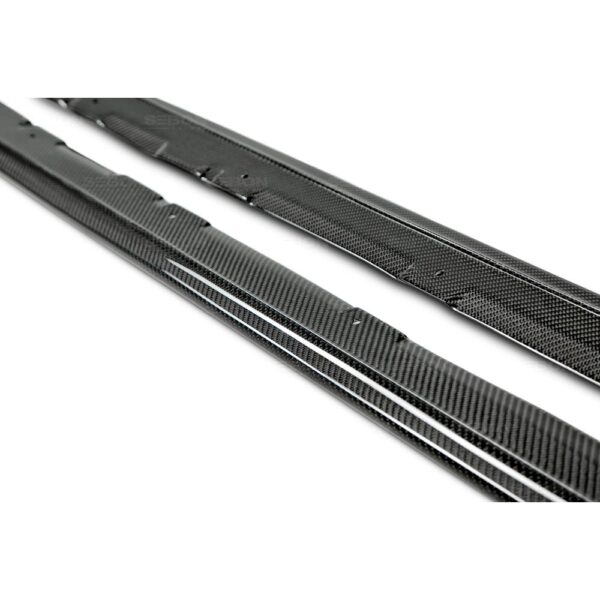 Seibon Carbon, SS15SBIMP-MB, MB-style carbon fiber side skirts for 2015-2018 Subaru WRX/STi