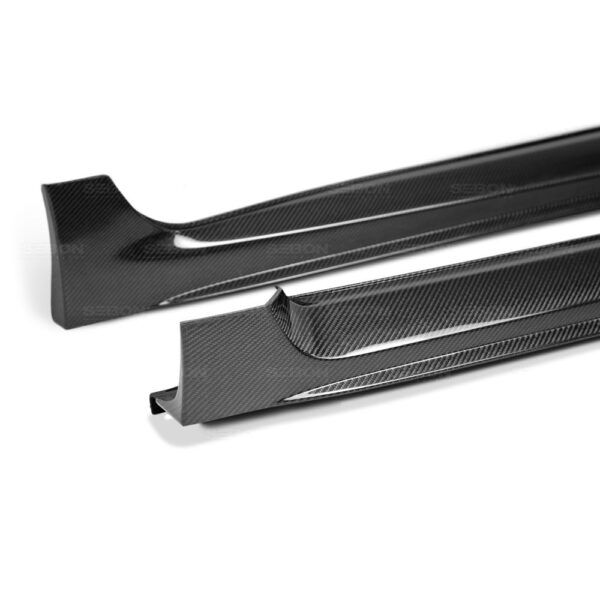 Seibon Carbon, SS15SBIMP-OE, OE-style carbon fiber side skirts for 2015-2018 Subaru WRX/STi