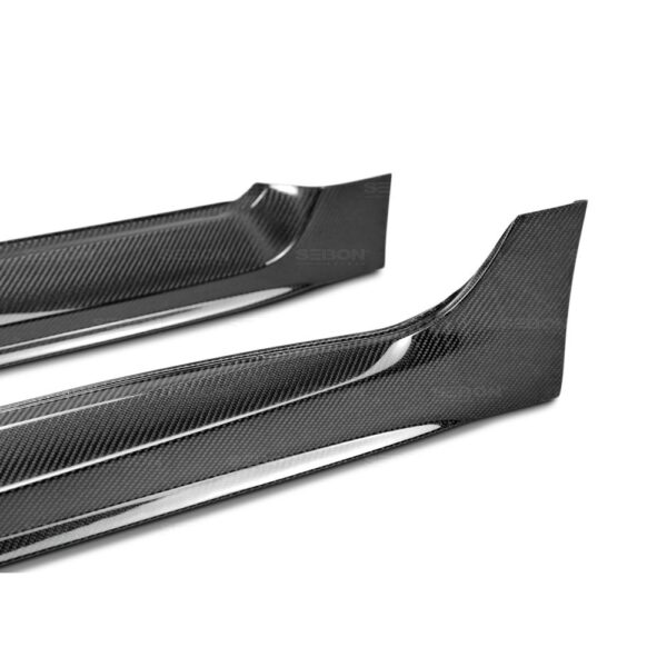 Seibon Carbon, SS15SBIMP-OE, OE-style carbon fiber side skirts for 2015-2018 Subaru WRX/STi