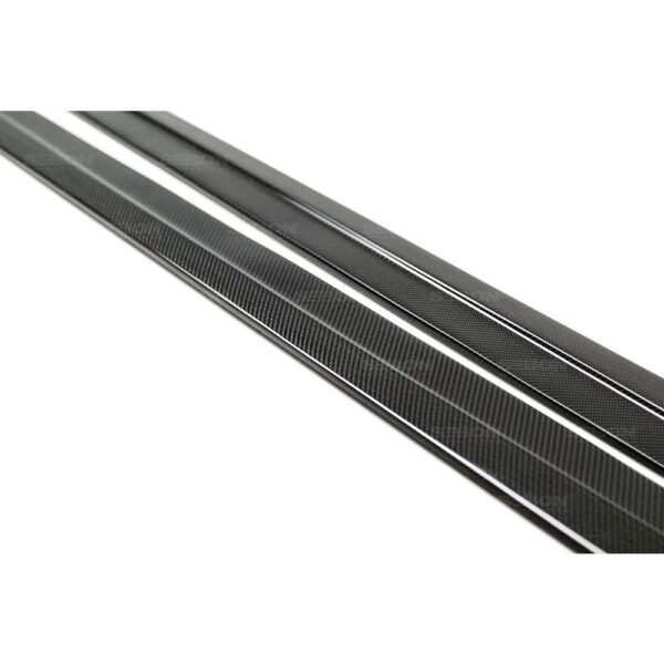 Seibon Carbon, SS16HDCV4-TR, TR-style carbon fiber side skirts for 2016-2020 Honda Civic 4 Dr