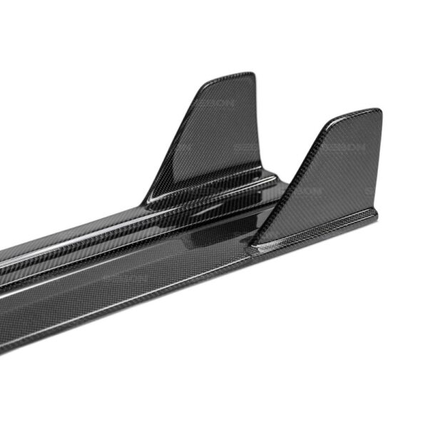 Seibon Carbon, SS16HDCV4-TR, TR-style carbon fiber side skirts for 2016-2020 Honda Civic 4 Dr