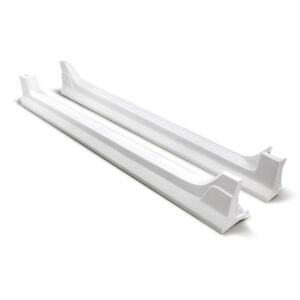Seibon Carbon, SS16HDCV4-TT-GF, TT-style fiberglass side skirts for 2016-2020 Honda Civic 4 Dr
