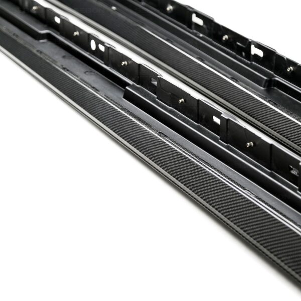 Seibon Carbon, SS17HDCVR-OE, OE-style carbon fiber side skirts for 2017-2020 Honda Civic Type R