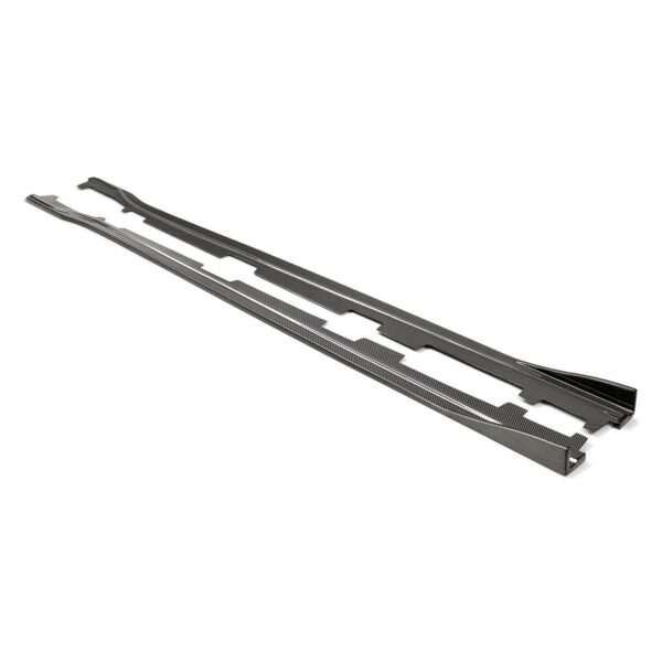 Seibon Carbon, SS18HDACC-GC, GC-style carbon fiber side skirts for 2018-2021 Honda Accord