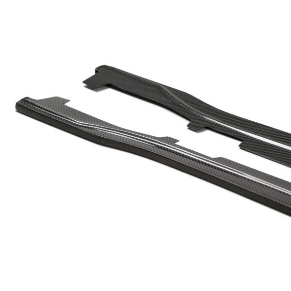 Seibon Carbon, SS18HDACC-GC, GC-style carbon fiber side skirts for 2018-2021 Honda Accord