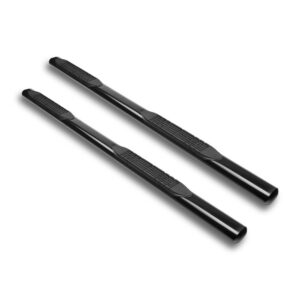 Armordillo 2004-2008 Ford F-150  - Regular Cab  4in. Oval Matte Black Side Step bars