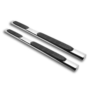 Armordillo 2009-2014 Ford F-150 - Supercrew  4in. Oval Polished Side Step bars