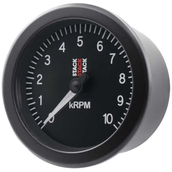 TACHOMETER, SPORT, 88MM, BLACK, 0-10K RPM