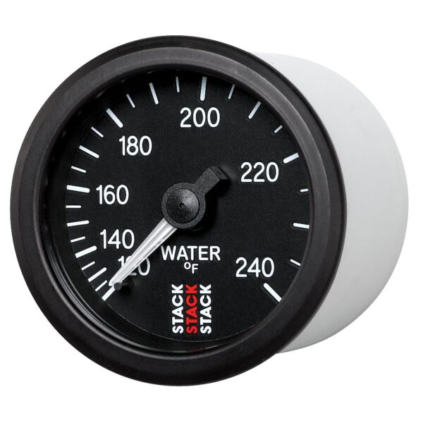 WATER TEMP, MECHANICAL, 52MM, BLACK, 120-240 Farinihieht, 1/2-1/16 in. NPT (M)