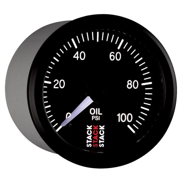 52MM BOOST CONTROLLER, -1 TO +2 BAR (-30INHG TO +30 PSI), STACK WHT