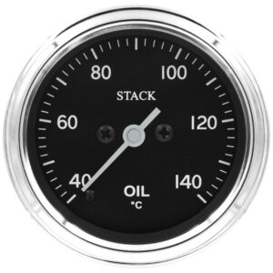 OIL TEMP, PRO STEPPER MOTOR, 52MM, CLASSIC, 40-140 Celsius, 1/8 in. NPTF MALE