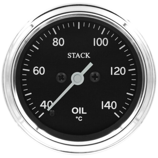 OIL TEMP, PRO STEPPER MOTOR, 52MM, CLASSIC, 40-140 Celsius, 1/8 in. NPTF MALE