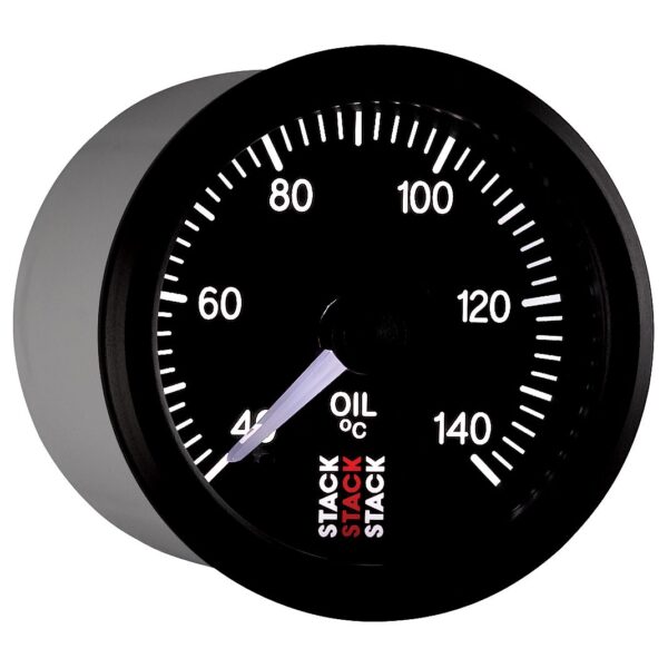 OIL TEMP, PRO STEPPER MOTOR, 52MM, CLASSIC, 40-140 Celsius, 1/8 in. NPTF MALE