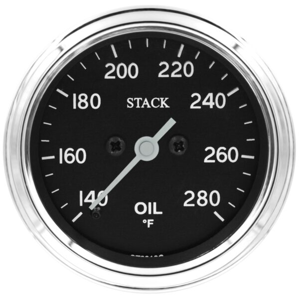 OIL TEMP, PRO STEPPER MOTOR, 52MM, CLASSIC, 140-280 Farinihieht, 1/8 in. NPTF MALE