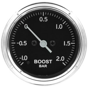 52MM, BOOST PRESS, PRO STEPPER, CLASSIC, -1 TO +2 BAR, INCL. T-FITTING