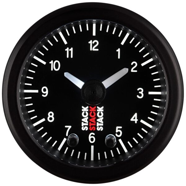 ANALOG CLOCK, BLK