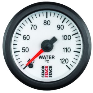 WATER TEMP, PRO STEPPER MOTOR, 52MM, WHT, 40-120 Celsius, 1/8 in. NPTF MALE