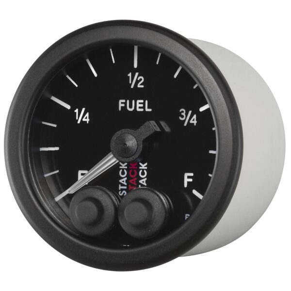 2-1/16 in. FUEL LEVEL, PROGRAMMABLE 0-280 O, STACK PRO-CONTROL BLK