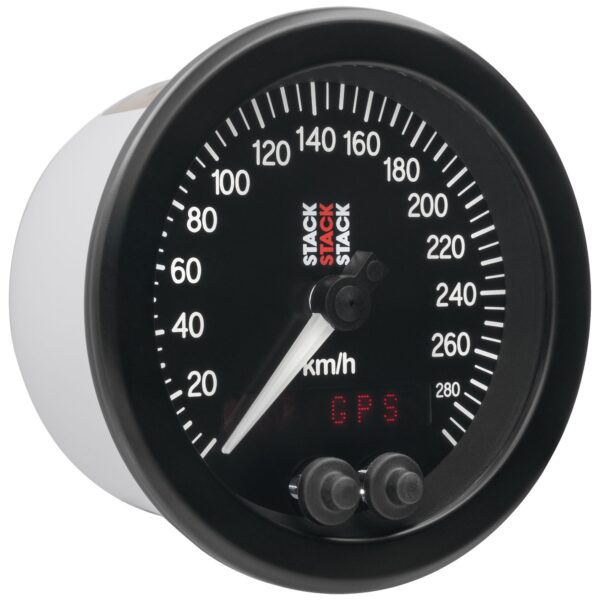 TACHOMETER, PROFESSIONAL, ACTION REPLAY, 80MM, BLK, 0-4-10.5K RPM