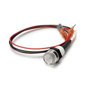 WARNING LIGHT, PANEL MOUNT, WHITE