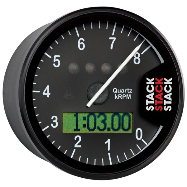 DISPLAY TACHOMETER, BLACK, 0-10.75K RPM
