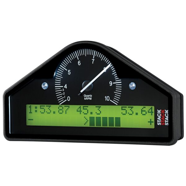 ACTION REPLAY DASH, BLK, 0-3-8K RPM INVERT (PSI, DEG. C, MPH)